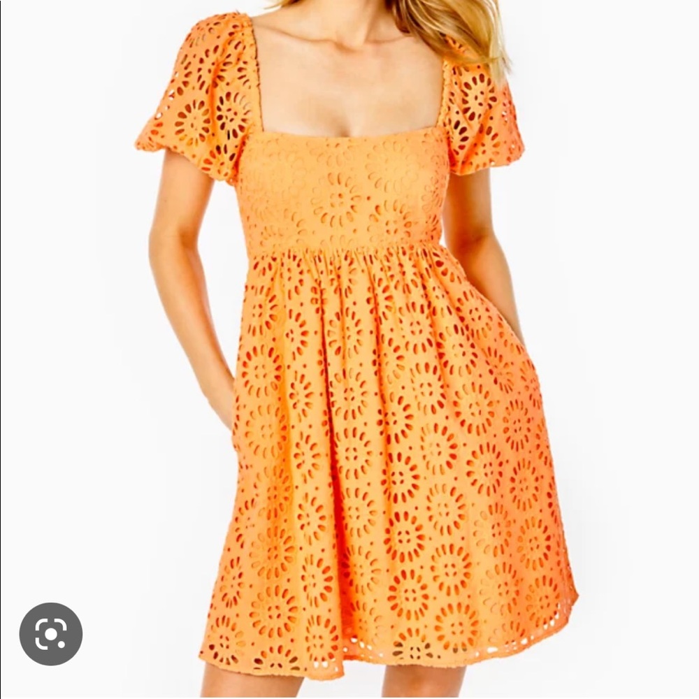 Lilly Pulitzer Kay Dress in orange